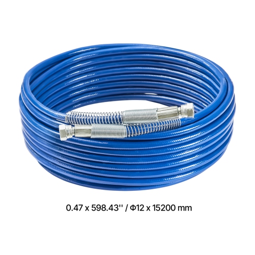 VEVOR 50ft Airless Paint Sprayer Hose, 1/4 in Universal Spray Hose, 4350 PSI High Pressure Airless Sprayer Hose, Multi-Layer Reinforced Steel Wire