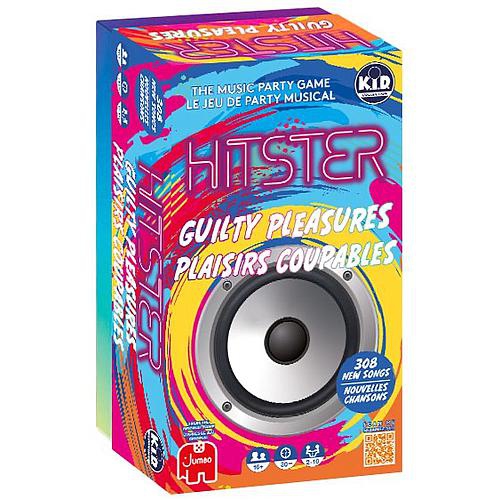 Jumbo Games HITSTER: Guilty Pleasures 2-10 players, ages 16+, 30 minutes