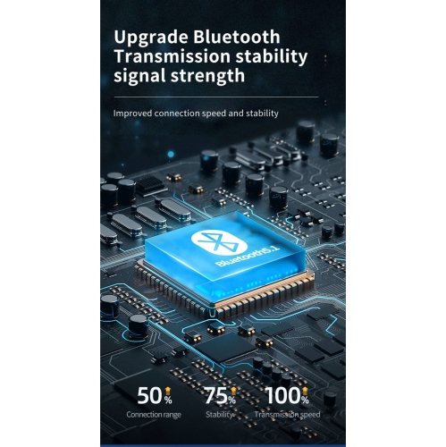 Adaptateur CarPlay sans fil, module de navigation intelligent deux-en-un avec fil à sans fil pour l'auto Android d'Apple