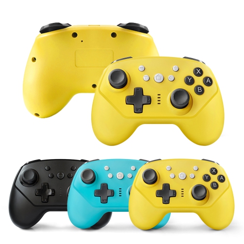 Nintendo Switch lite wireless Bluetooth game controller mini six-axis somatosensory vibration handle controller-yellow