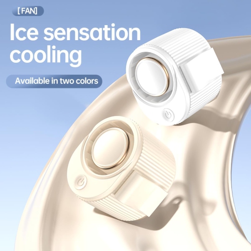 High Speed Waist-Mounted Fan, Clip-On USB Desktop Mini Fan Lazy Fan, 3 Speeds, Personal Cooling for Outdoor Work, Hiking, Travel, Rechargeable