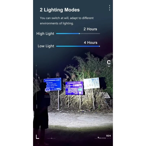 Portable high-power flashlight, LED zoom rechargeable super bright mini flashlight, flashlight waterproof camping hiking - RB-226