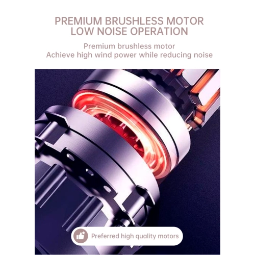 Semiconductor refrigeration handheld fan, mini outdoor portable ice cold compress USB charging high wind power desktop small fan, 2000 mAh battery -