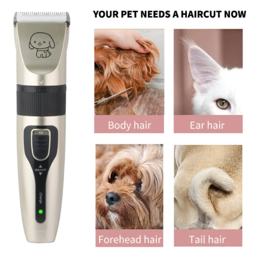 Universal pet shaver for dogs and cats, pet electric hair clippers for pet shops, bass rechargeable pet shaver, standard model