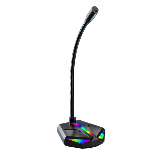 Computer microphone, microphone game voice notebook USB anchor live karaoke home conference chat, portable multi-function desktop microphone
