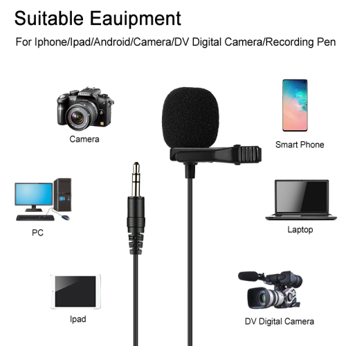 Lavalier microphone, computer camera sound card recording interview video conference voice teaching RODE, wireless lavalier