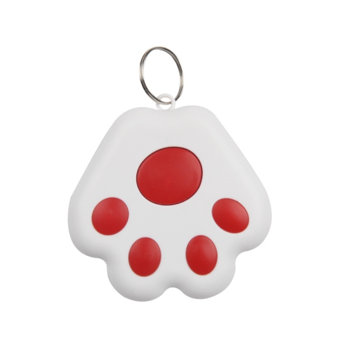 GPS, Bluetooth anti-lost device locator, keychain caller patch elderly children pet tracker - red