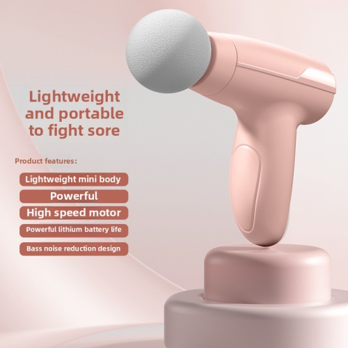 New Mini Fascia Gun, USB Muscle Relaxation Electric Massager, Portable Fitness, Vibration Massager, Gift