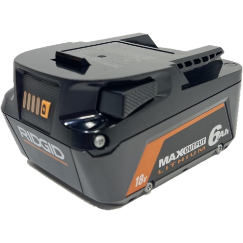 RIDGID 18V 6Ah MAX Output Lithium-Ion Battery, Black