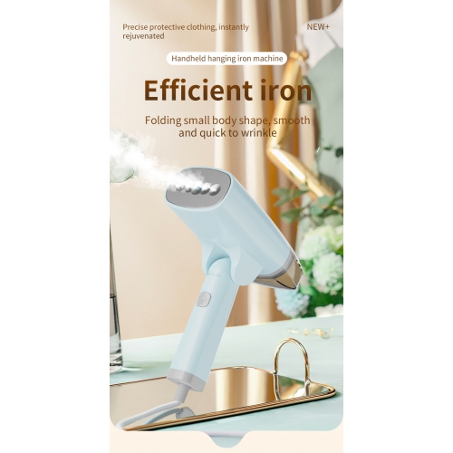 Handheld Garment Steam Iron Home Dormitory Small Portable Folding Ironing Clothes Ironing Steam Brush - HB-668 Steam Garment Ironing [White] -
