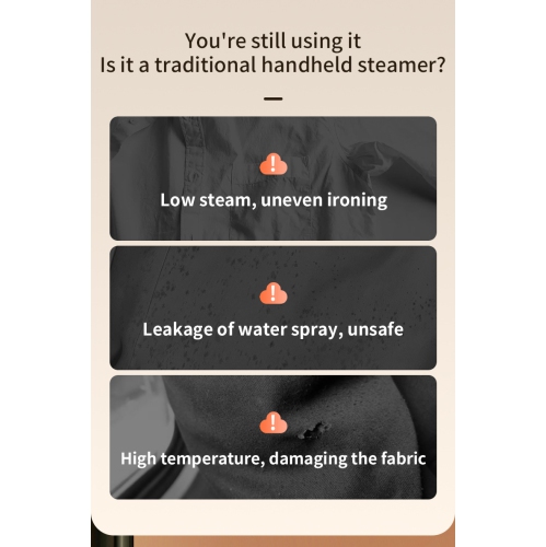 Handheld Garment Steam Iron Home Dormitory Small Portable Folding Ironing Clothes Ironing Steam Brush - HB-668 Steam Garment Ironing [Blue] -