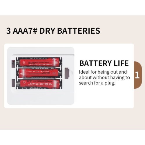 New LCD folding alarm clock desktop multi-function temperature large screen display simple transparent electronic clock with transparent temperature,