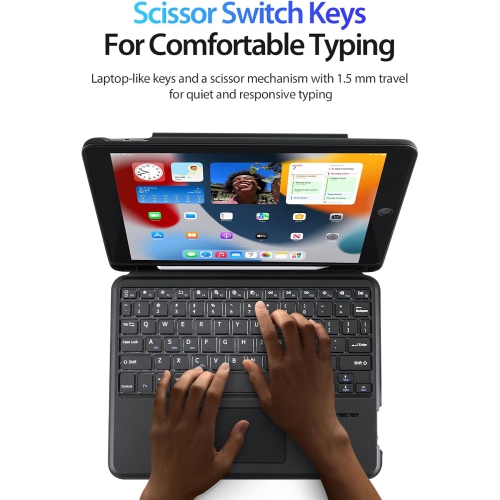 Tablet wireless keyboard case 3 in 1 magnetic keyboard for iPad 7/8/9 10.2/iPad Air3/iPad Pro 10.5(2017)