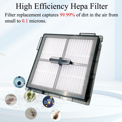 Ensemble d'accessoires pour aspirateur Roborock T1 S5/T1-S5+, comprend 1 brosse principale, 4 brosses latérales, 4 filtres