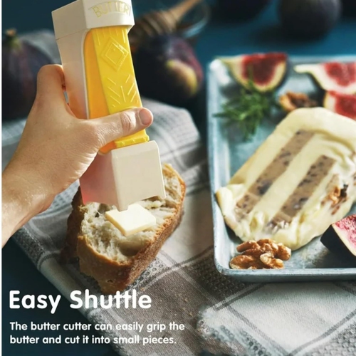 Cheese and Butter Slicer, Kitchen Divider Dispenser for Cheese Slicing and Portioning