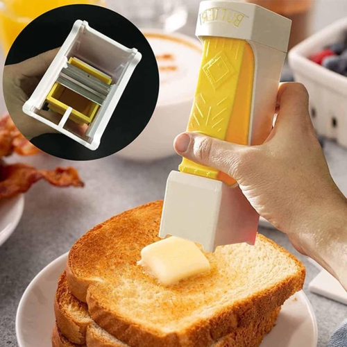 Cheese and Butter Slicer, Kitchen Divider Dispenser for Cheese Slicing and Portioning