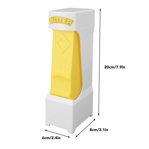 Cheese and Butter Slicer, Kitchen Divider Dispenser for Cheese Slicing and Portioning