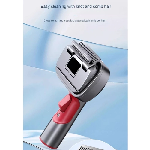 Brosse pour poils d'animaux de compagnie Accessoire pour aspirateur Trousse de toilette pour poils d'animaux convient à l'outil d'épilation V15 V11