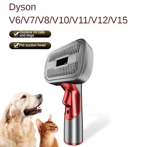 Brosse pour poils d'animaux de compagnie Accessoire pour aspirateur Trousse de toilette pour poils d'animaux convient à l'outil d'épilation V15 V11