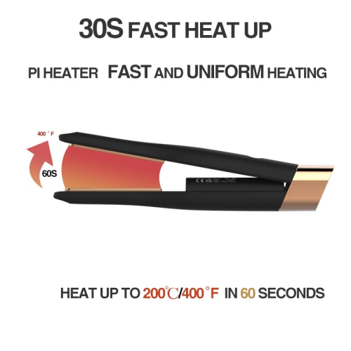 Travel Size Rechargeable Wireless Curling Iron,Ceramic Hair Straightener and Curler 2 in 1 with Fast Heating,Portable Electric Curling Iron for Travel