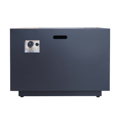 Table à foyer en fer – 50&nbsp;000&nbsp;BTU, propane, aucun assemblage