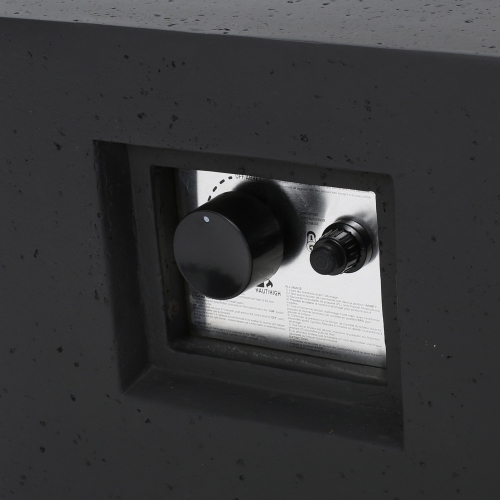 Foyer moderne en fer - 50&nbsp;000&nbsp;BTU - Pas d'assemblage