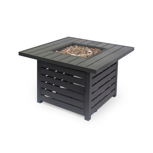 SQUARE IRON FIRE PIT - 50000BTU
