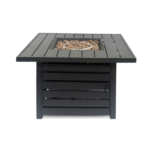 SQUARE IRON FIRE PIT - 50000BTU
