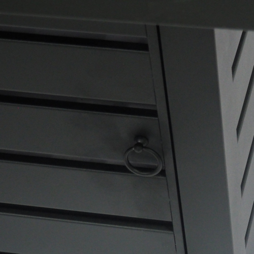 SQUARE IRON FIRE PIT - 50000BTU