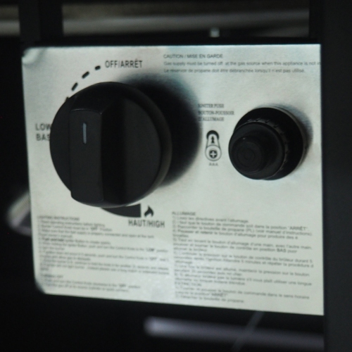 Foyer octogonal en fer avec espace pour réservoir - 45 po