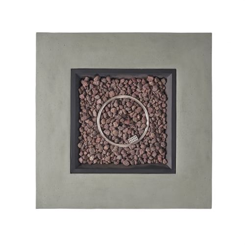 50000 BTU SQUARE FIRE TABLE TANK OUTSIDE(Tank cover not included)