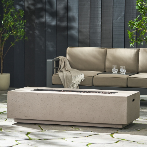 RÉSERVOIR RECTANGULAIRE 50000 BTU À L'EXTÉRIEUR