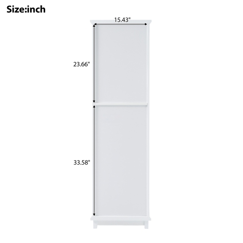 White Bathroom Storage Cabinet
