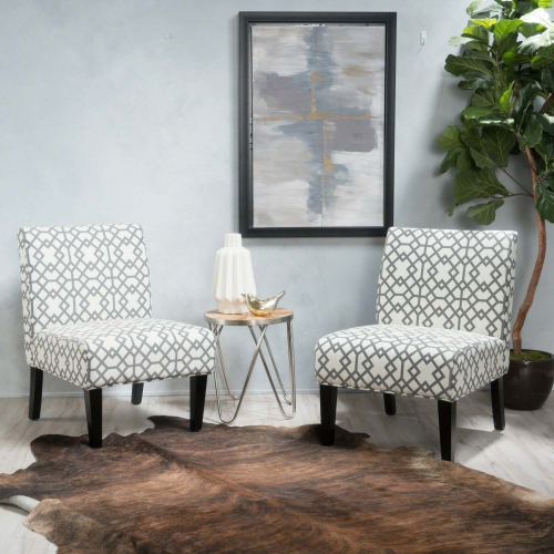 Contemporary Upholstered Accent Chair with Tapered Legs