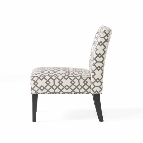 Contemporary Upholstered Accent Chair with Tapered Legs