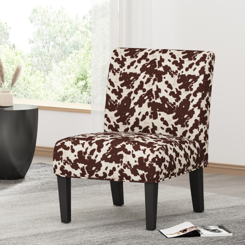 Contemporary Upholstered Accent Chair with Tapered Legs