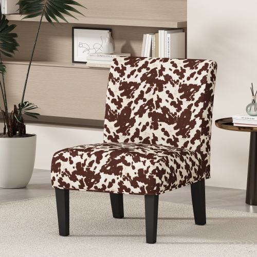 Contemporary Upholstered Accent Chair with Tapered Legs