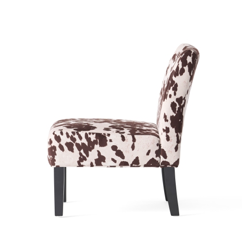 Contemporary Upholstered Accent Chair with Tapered Legs