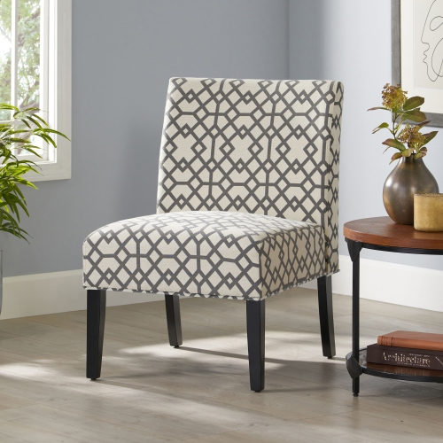 Contemporary Upholstered Accent Chair with Tapered Legs