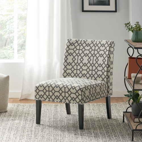 Contemporary Upholstered Accent Chair with Tapered Legs