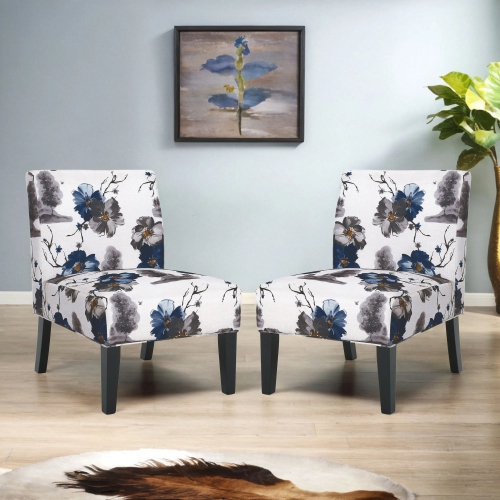 Contemporary Upholstered Accent Chair with Tapered Legs
