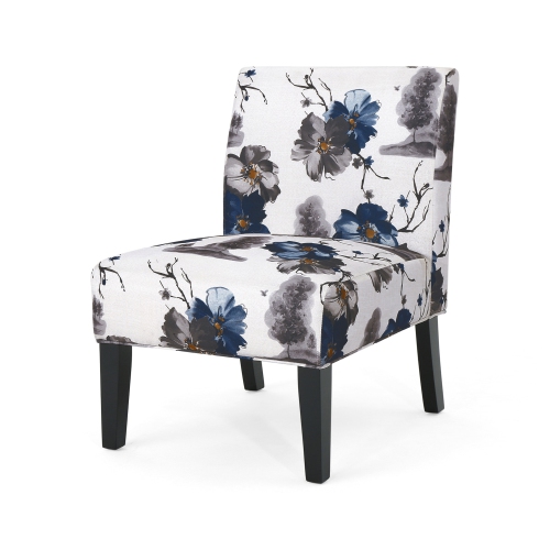 Contemporary Upholstered Accent Chair with Tapered Legs