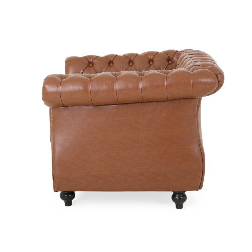 Comfy Arm Chair with Tufted Back , Modern for Living Room, Bedroom and Study