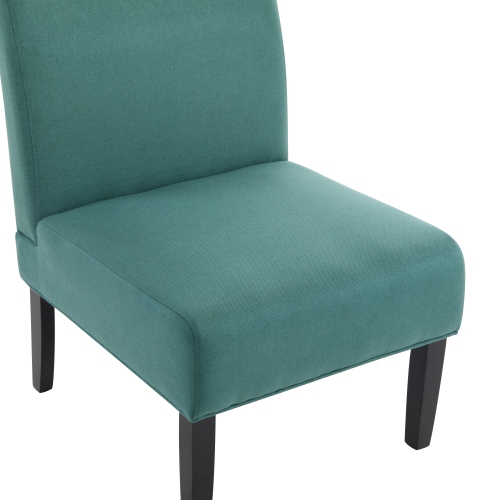 Contemporary Upholstered Accent Chair with Tapered Legs