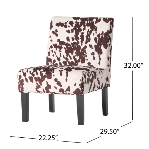Contemporary Upholstered Accent Chair with Tapered Legs