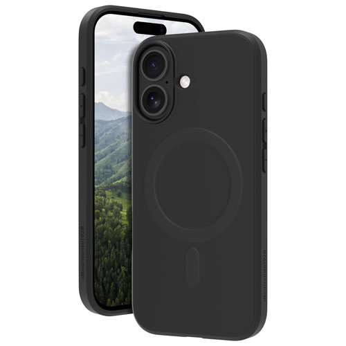 Étui souple ajusté Greenland Pro de Dbramante1928 avec MagSafe pour iPhone 17 - Noir