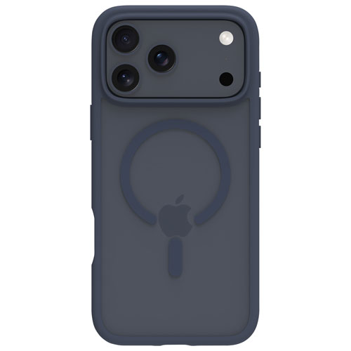 Étui rigide ajusté Grenen de Dbramante1928 avec MagSafe pour iPhone 17 Pro Max - Bleu marine