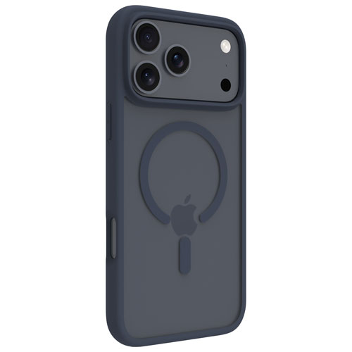 Étui rigide ajusté Grenen de Dbramante1928 avec MagSafe pour iPhone 17 Pro Max - Bleu marine