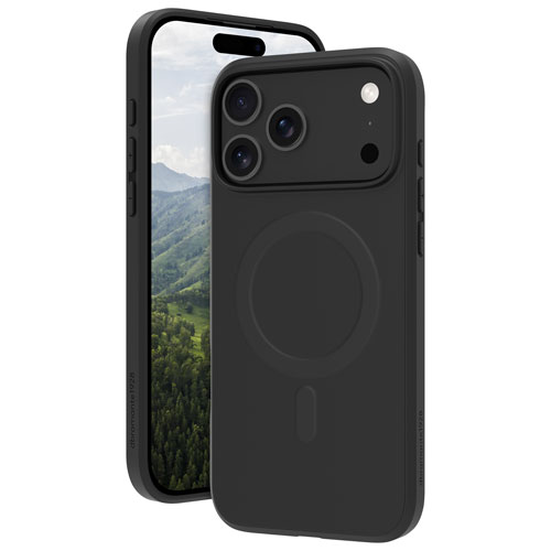 Étui souple ajusté Greenland Pro de Dbramante1928 avec MagSafe pour iPhone 17 Pro Max - Noir