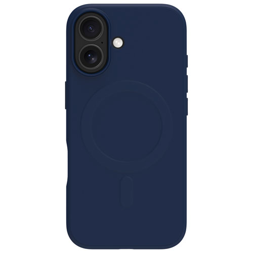 Étui souple ajusté Greenland Pro de Dbramante1928 avec MagSafe pour iPhone 17 - Bleu marine